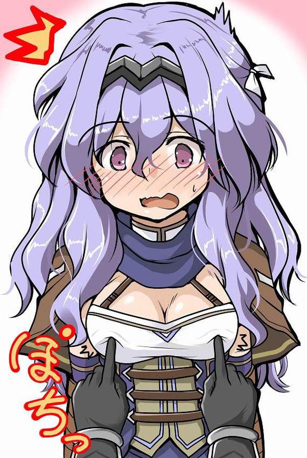 【16連射の日】おっぱい突っつかれてる女子達の二次エロ画像【27枚目】