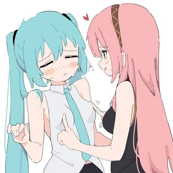 【16連射の日】おっぱい突っつかれてる女子達の二次エロ画像【38枚目】