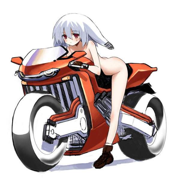 【バイクの日】裸でバイクに乗る女子達の二次エロ画像【8枚目】