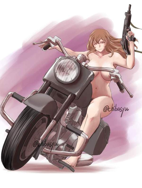 【バイクの日】裸でバイクに乗る女子達の二次エロ画像【16枚目】