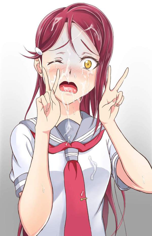 【目しょぼる】眼射されてる女子達の二次エロ画像【7枚目】