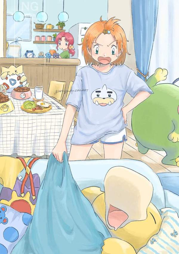 【キャラディネートの日】キャラT着てる女子達の二次エロ画像【22枚目】