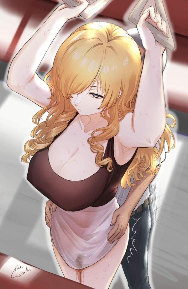【都内だと普通(大嘘)】電車内セックスしてる二次エロ画像【14枚目】