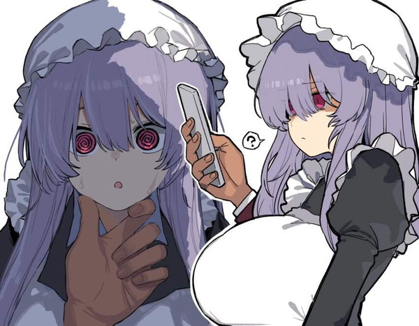 【くいの日】顎クイされてる女子達の二次エロ画像【26枚目】