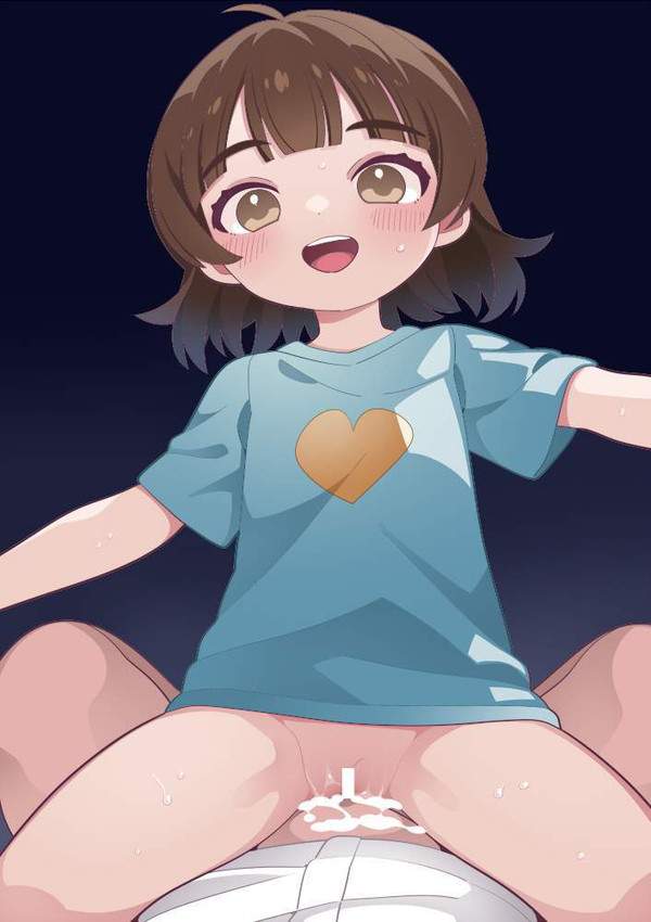 【日常感】上はTシャツ下は裸な女子とセックスしてる二次エロ画像【2枚目】