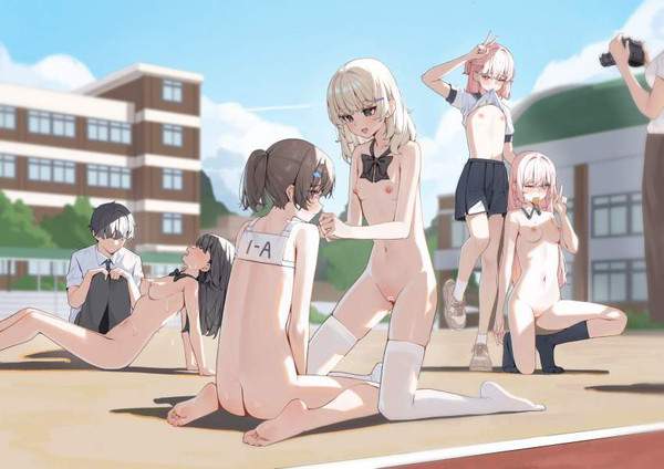 【おいしい裸体がてんこもり】全裸女子集団が現れた二次エロ画像【てりてり輝く貝汁】【34枚目】