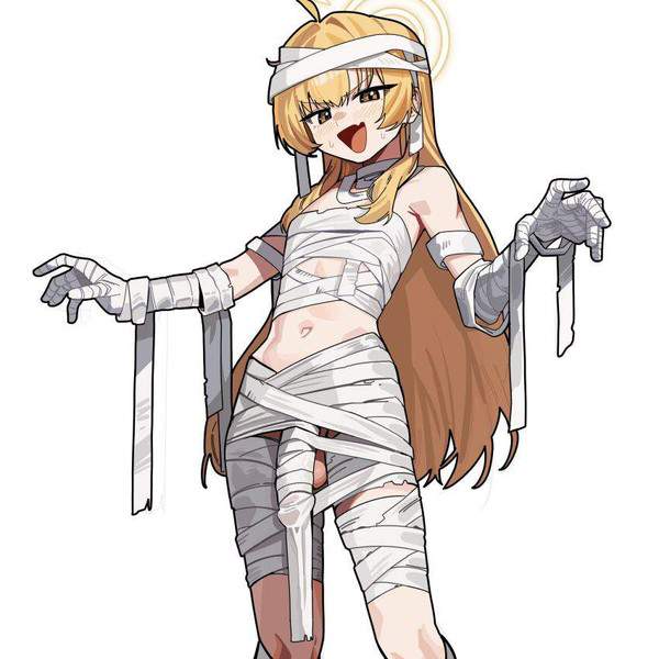 【いなりの日】金玉ハミ出してる男の娘やふたなり娘の二次エロ画像【30枚目】