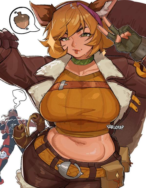 【Marvel Rivals】スクイレル・ガール(Squirrel Girl)のエロ画像【26枚目】