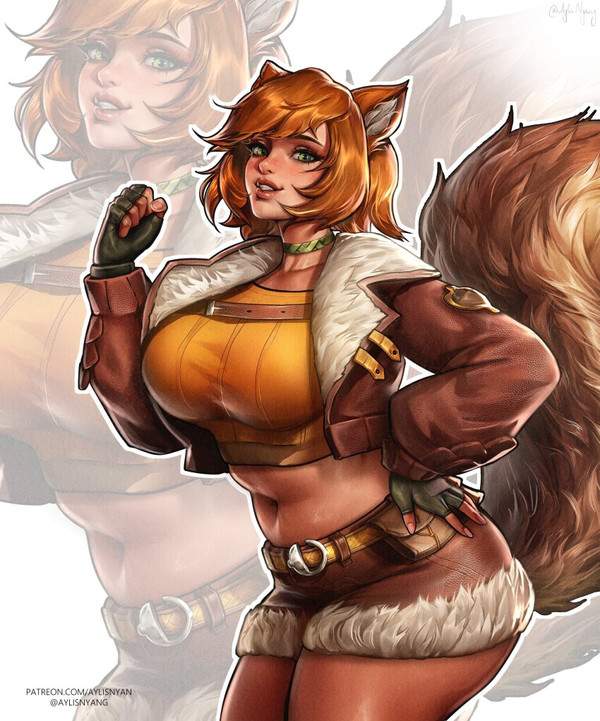 【Marvel Rivals】スクイレル・ガール(Squirrel Girl)のエロ画像【34枚目】