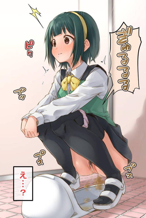 【ブリスの日】擬音付き限定!オナラしてる女子達の二次エロ画像【7枚目】