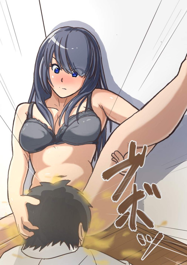 【ブリスの日】擬音付き限定!オナラしてる女子達の二次エロ画像【20枚目】