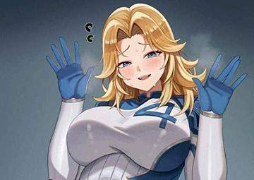 【Marvel Rivals】インビジブル・ウーマン(Invisible Woman)のエロ画像