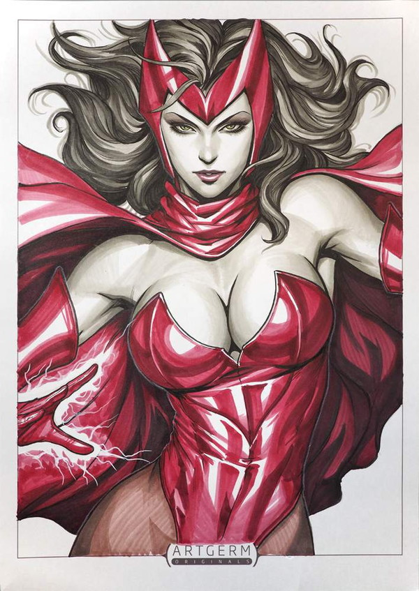 【Marvel Rivals】スカーレット・ウィッチ(Scarlet Witch)のエロ画像【30枚目】