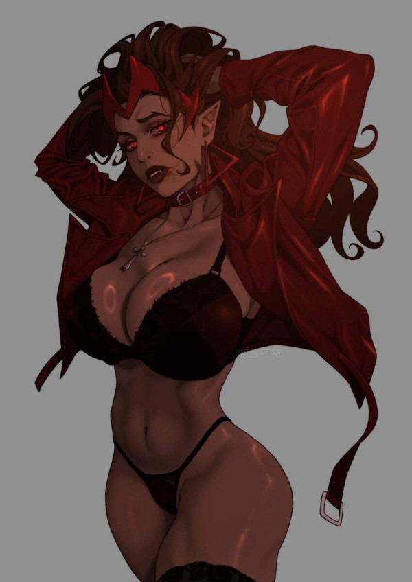 【Marvel Rivals】スカーレット・ウィッチ(Scarlet Witch)のエロ画像【32枚目】