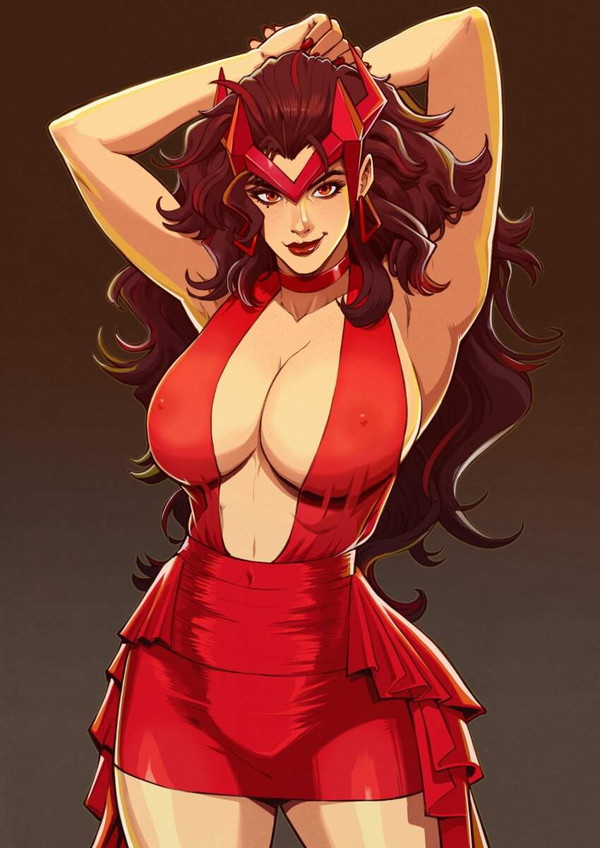 【Marvel Rivals】スカーレット・ウィッチ(Scarlet Witch)のエロ画像【40枚目】