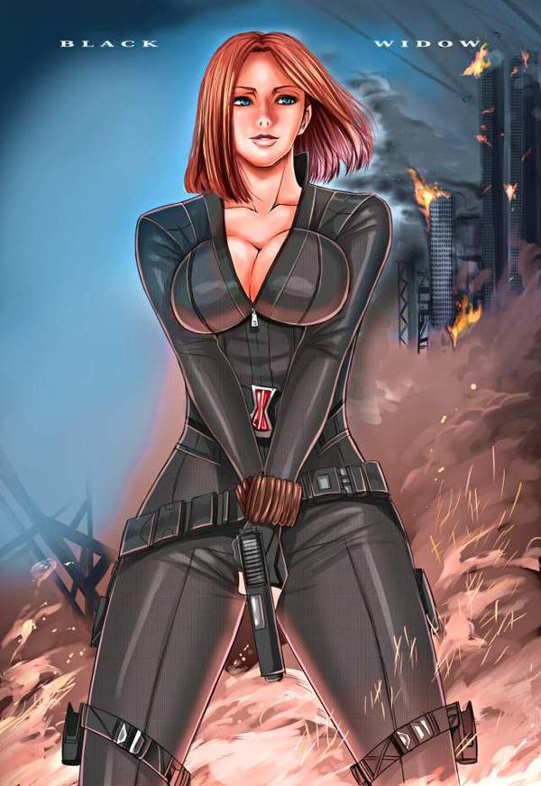 【Marvel Rivals】ブラック・ウィドウ(Black Widow)のエロ画像【6枚目】