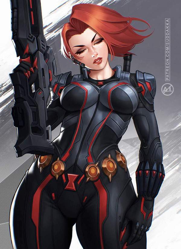 【Marvel Rivals】ブラック・ウィドウ(Black Widow)のエロ画像【13枚目】