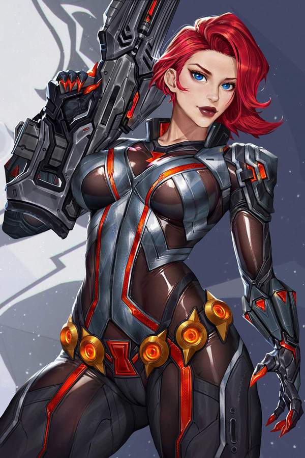 【Marvel Rivals】ブラック・ウィドウ(Black Widow)のエロ画像【36枚目】
