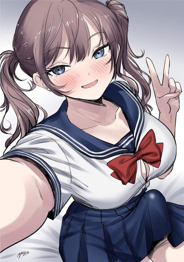 【日常編】ふたなりJKの二次エロ画像【13枚目】