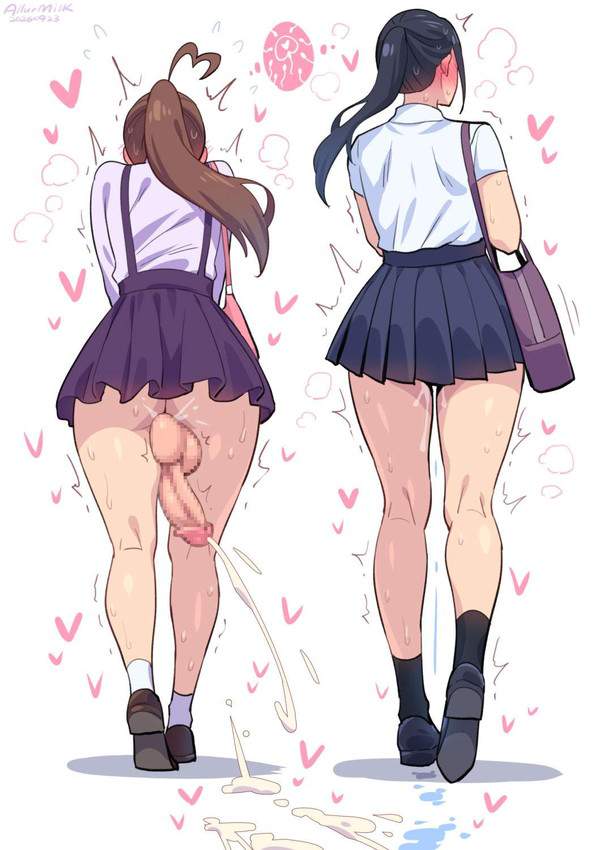 【日常編】ふたなりJKの二次エロ画像【33枚目】