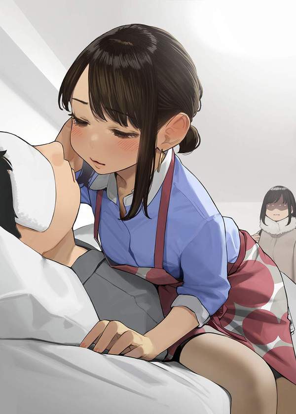 【実家あるある】セックスしてたら誰か来た二次エロ画像【14枚目】