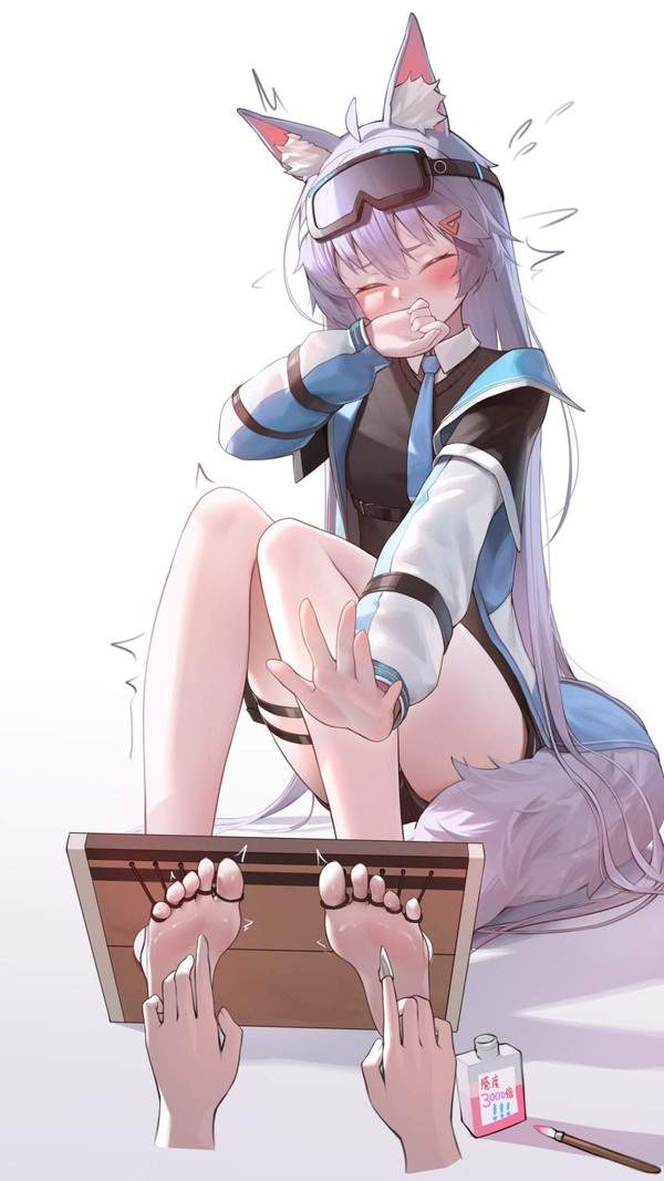 【古書の日】足の裏くすぐられてる女子達の二次エロ画像【6枚目】