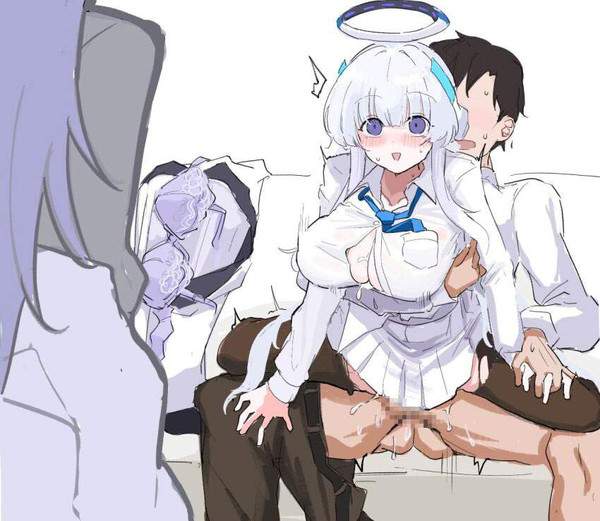 【主観視点編】セックスしてたら誰か来た二次エロ画像【32枚目】
