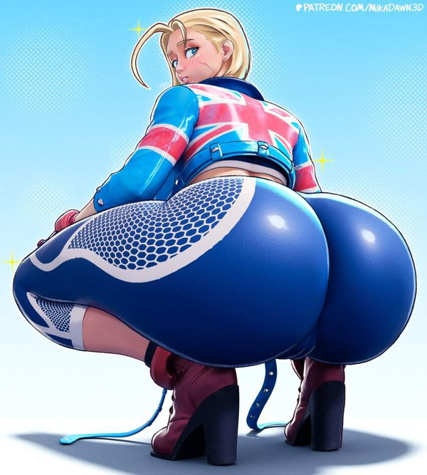 【ストリートファイター】キャミィのお尻を愛でるエロ画像【28枚目】