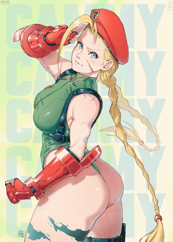 【ストリートファイター】キャミィのお尻を愛でるエロ画像【37枚目】