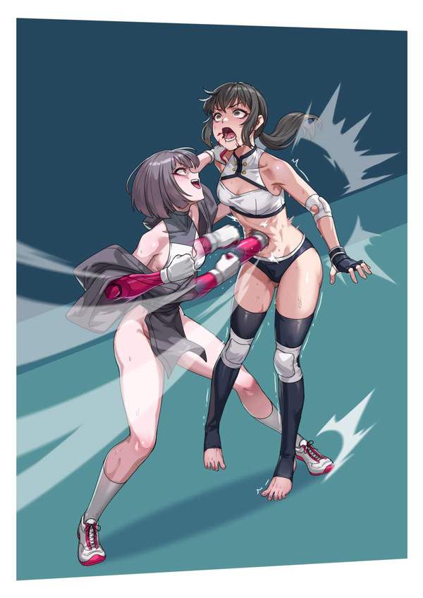 【おなかを大切にする日】腹パン喰らってる女子達の二次エロ画像【20枚目】