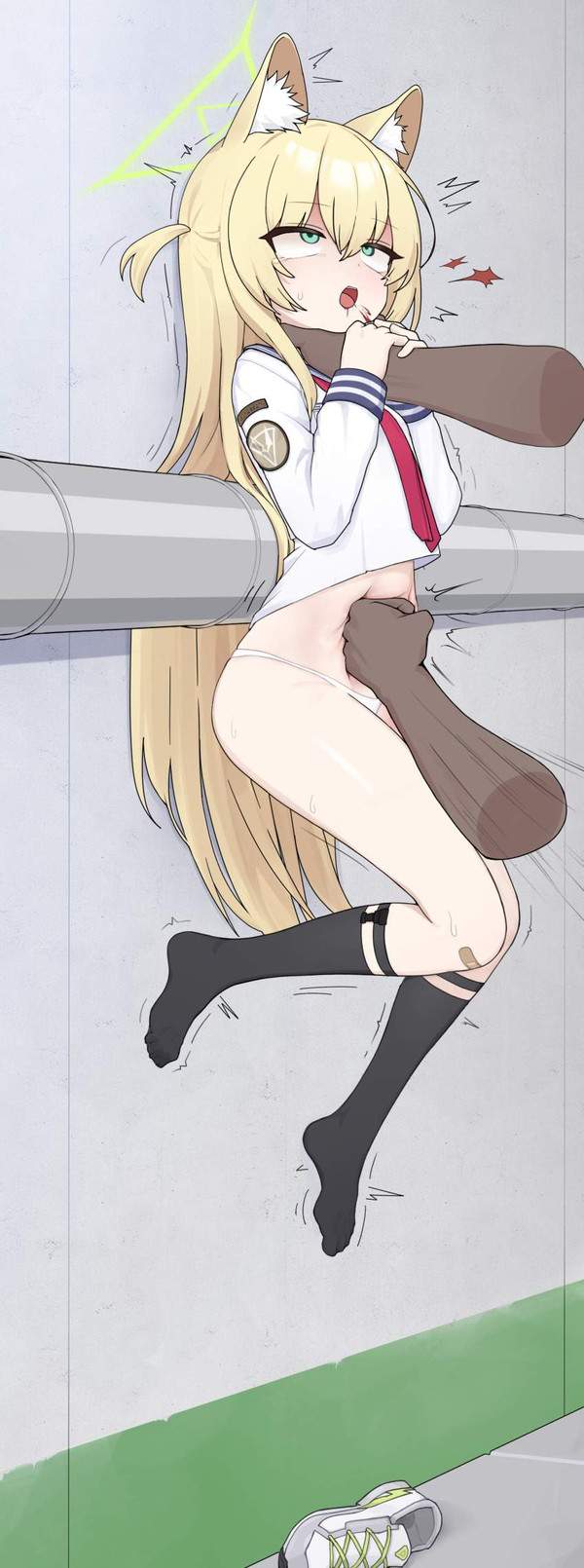 【おなかを大切にする日】腹パン喰らってる女子達の二次エロ画像【21枚目】