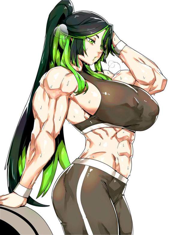 【ドーピング0の日】筋肉ムキムキなギャビ・ガルシア系女子達の二次エロ画像【23枚目】