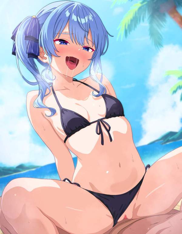 【空と君とのあいだには】お外で騎乗位な二次エロ画像【今日も冷たいザーメンが降る】【31枚目】