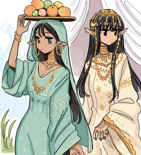 【ウィンクの日】無表情で立っている２人の女子の二次エロ画像【31枚目】