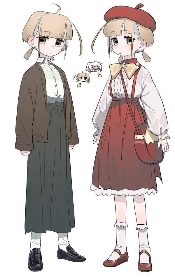 【ウィンクの日】無表情で立っている２人の女子の二次エロ画像【36枚目】