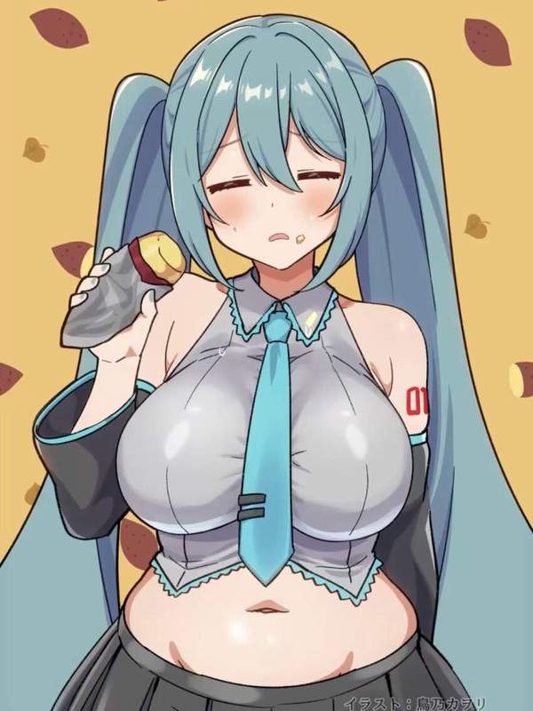 【サツマイモの日】サツマイモ食べてる女子達の二次エロ画像【1枚目】