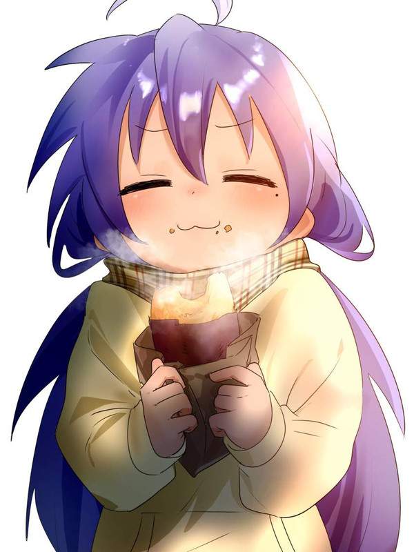 【サツマイモの日】サツマイモ食べてる女子達の二次エロ画像【18枚目】