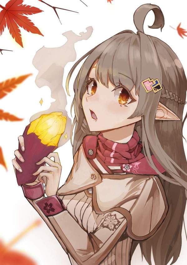 【サツマイモの日】サツマイモ食べてる女子達の二次エロ画像【28枚目】