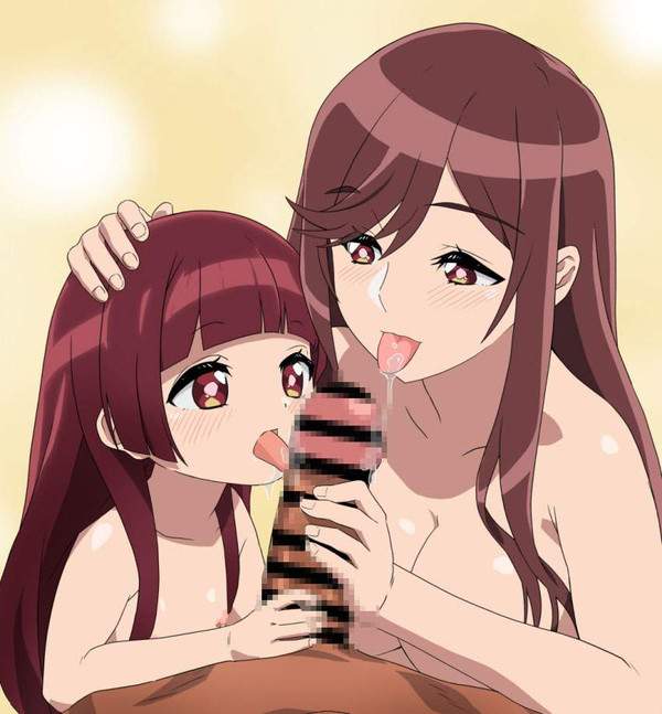 【技術伝承】母が娘に性の手ほどきをしてる二次エロ画像【34枚目】