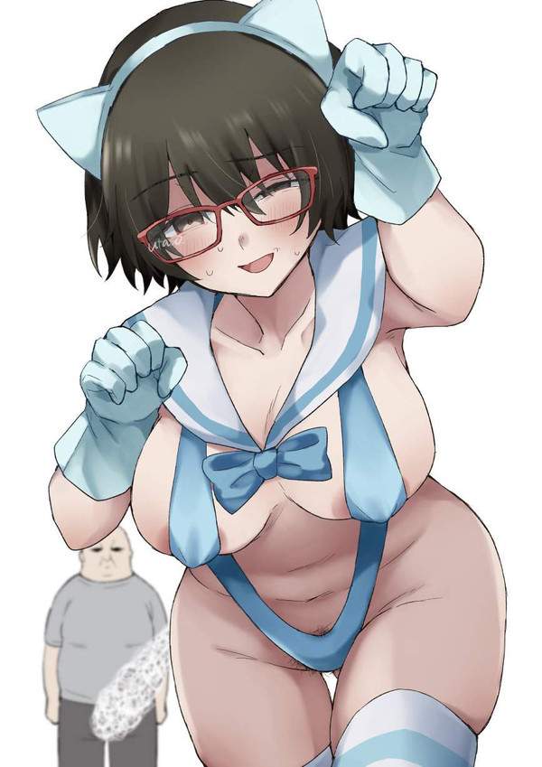【中性脂肪の日】ぽっちゃり体形女子の二次エロ画像【22枚目】