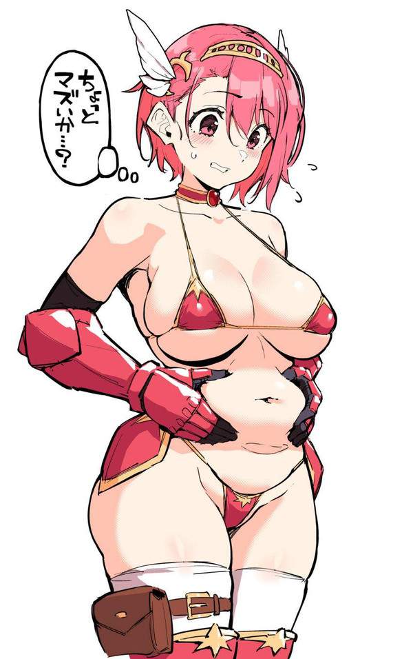 【中性脂肪の日】ぽっちゃり体形女子の二次エロ画像【26枚目】