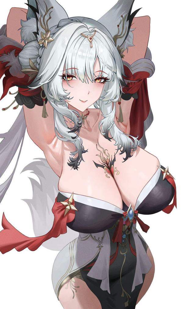 【一生ネットの宝物】両腕を頭の後ろに回して両ワキ見せてくれる女子達の二次エロ画像【25枚目】