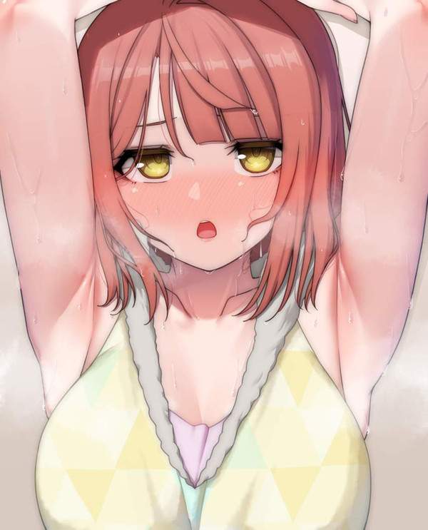 【一生ネットの宝物】両腕を頭の後ろに回して両ワキ見せてくれる女子達の二次エロ画像【38枚目】