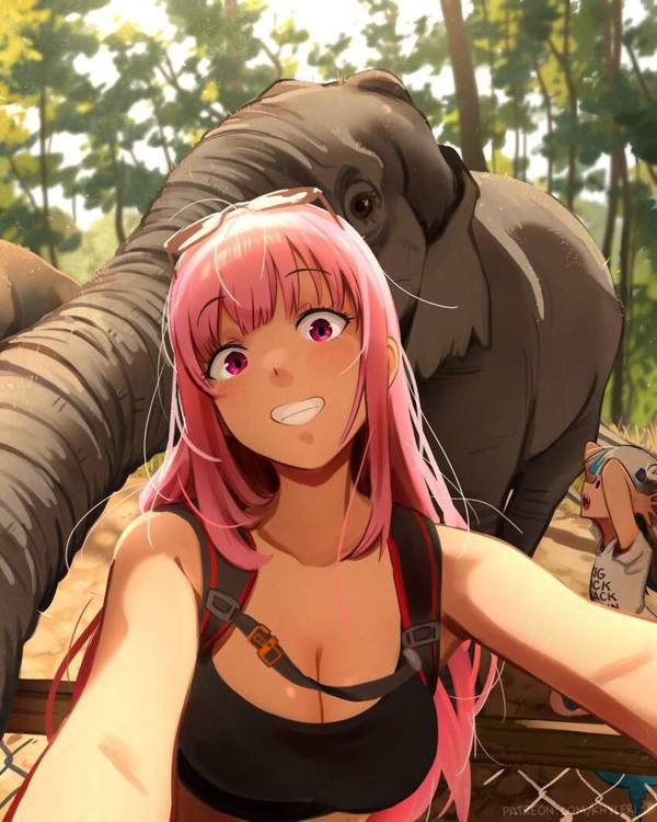 【図鑑の日】動物園と女子のエロ画像【17枚目】
