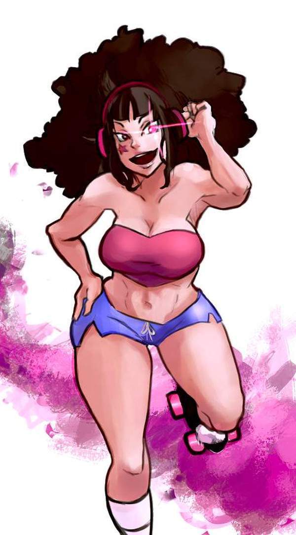 【愛しいお風呂の日】乳デカアフロ女子の二次エロ画像【21枚目】
