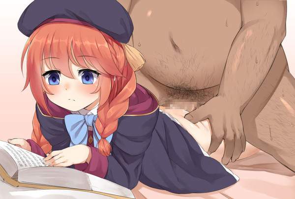 【読書の日・読書週間】「2つの意味で本を読む」文学少女達の二次エロ画像【24枚目】