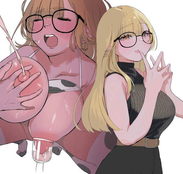 【おしぼりの日】搾乳器で母乳を絞る女子達の二次エロ画像【36枚目】