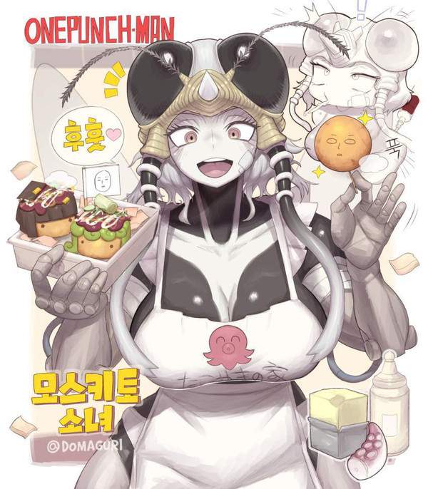 【ワンパンマン】モスキート娘のエロ画像【15枚目】