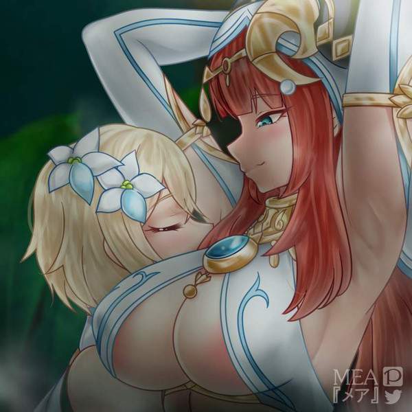 【香りの記念日】女子腋のニオイを堪能する二次エロ画像【24枚目】