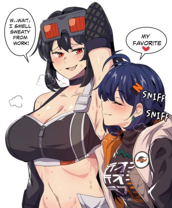 【香りの記念日】女子腋のニオイを堪能する二次エロ画像【32枚目】